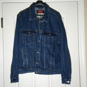 XL Wrangler Blue Denim Jean Jacket